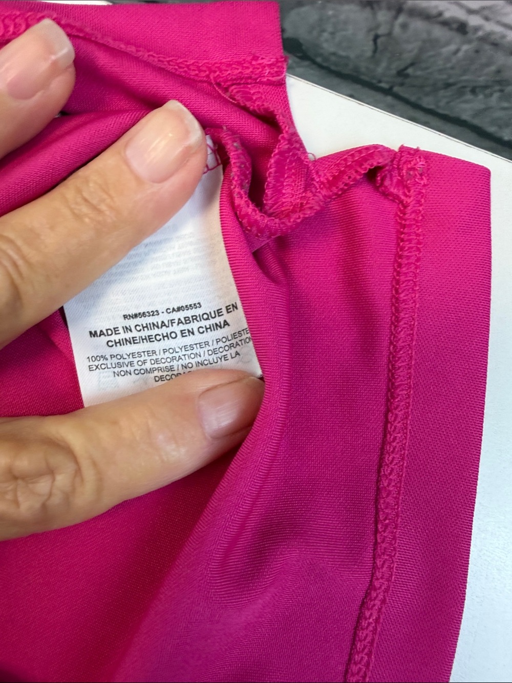 Nike Golf Women’s Pink Sleeveless Polo Tank - Picture 6 of 8